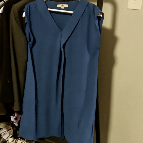 Royal blue shift dress - Picture 1 of 3